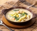 料理メニュー写真&nbsp;濃厚クリーミー食べるクラムチャウダー