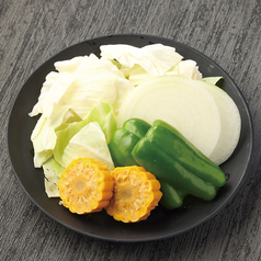 コーンバター/じゃがバター/焼き野菜盛合せ