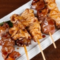 料理メニュー写真 おすすめ　串焼き5種盛合せ