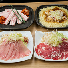 ペーさん人気メニューは鉄板としゃぶしゃぶ！
