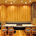 人数に合わせて最適なお席をご用意いたします♪チームのお集まりやご家族でのお食事、合コンや女子会などにぴったりのお席です◎他のお客様を気にせず楽しいひとときをお過ごしください★