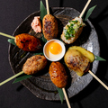料理メニュー写真&nbsp;名物つくね5種