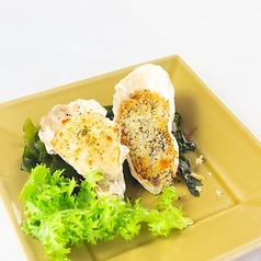 牡蠣の2種盛り