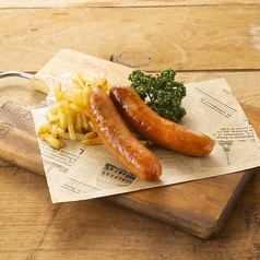 BIGフランクフルト(フライドポテト付き)