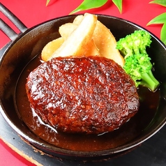 鉄板！生つくねハンバーグ