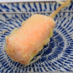 サーモンチーズ天 (串) 1本