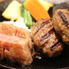 サーロインステーキ& ハンバーグ2個セット