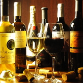 【オススメワインセレクト☆】種類豊富なワイン（白・赤）あります。絶品の肉×厳選ワインは一度はいただきたい組み合わせです。