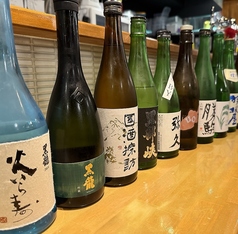 日本酒豊富にご用意!