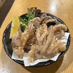 イカゲソの唐揚げ