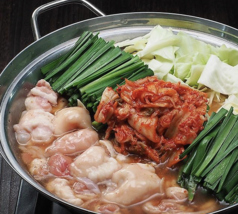 辛口キムチもつ鍋