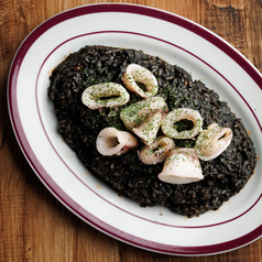 イカ墨リゾット