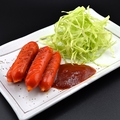料理メニュー写真&nbsp;赤ウインナー焼き
