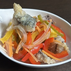 鯵のエスカベッシュ