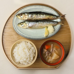 イワシ2本定食