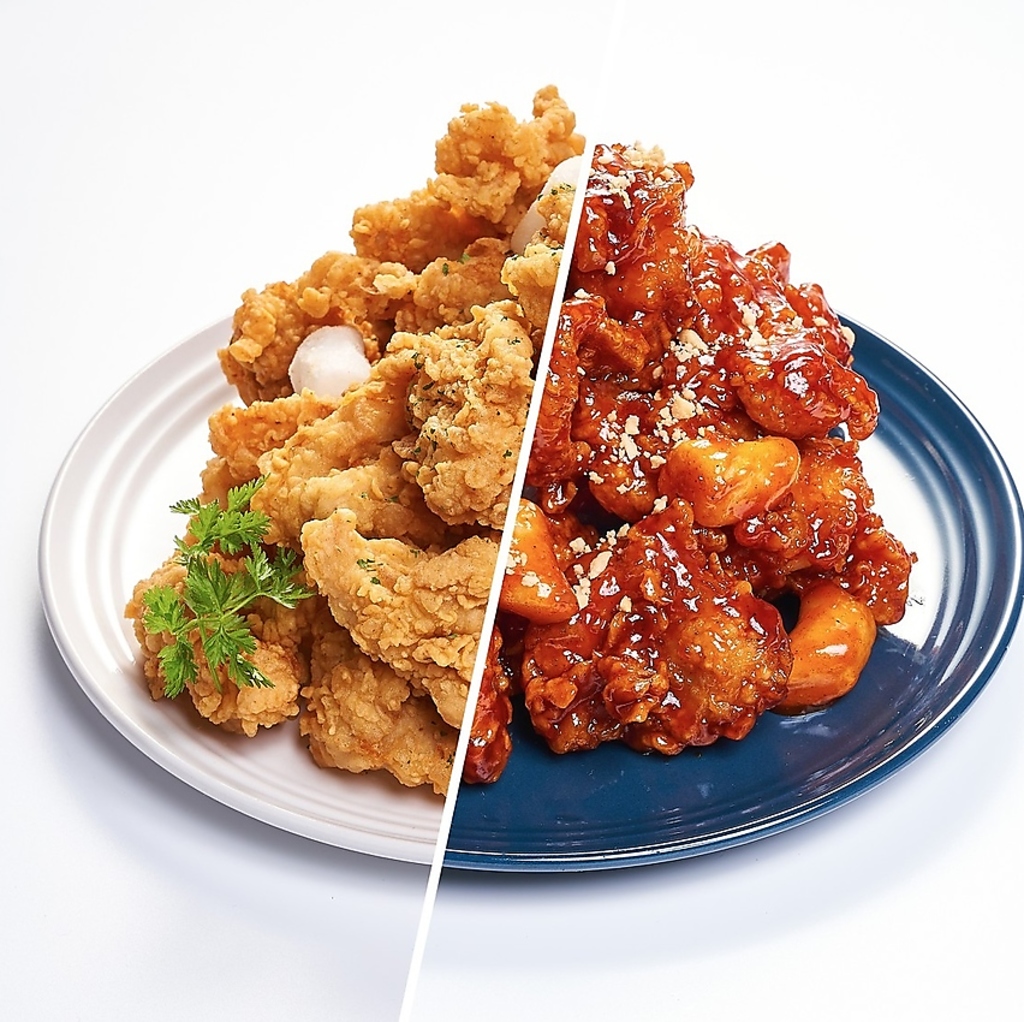 SNSで人気の韓国チキンもございます♪