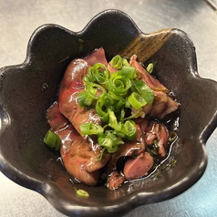 鶏レバー炙り刺し(入荷時のみ)