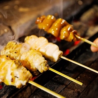 紀州備長炭で焼く本格焼き鳥