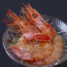 赤海老の沖漬け