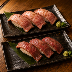 肉寿し 和牛カルビ 和牛もも