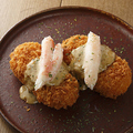 料理メニュー写真&nbsp;蟹クリームコロッケ-蟹味噌のタルタル-