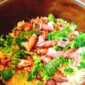 料理メニュー写真&nbsp;ほたるいかの土鍋ご飯（一人前）