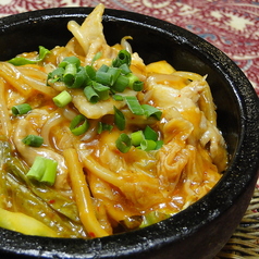 石焼豚キムチあんかけご飯