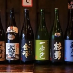 店主こだわりの日本酒