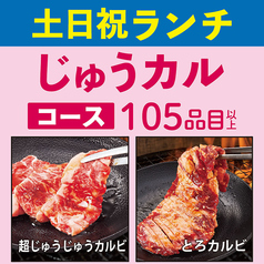 じゅうじゅうカルビ 千葉中央店のコース写真