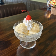 バニラアイス