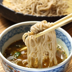 国産牛スジカレーつけ蕎麦