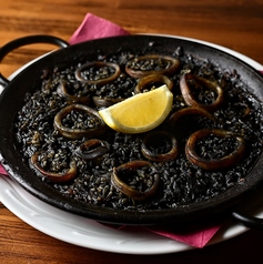 人気のイカスミパエリャ◎の写真