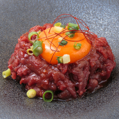 馬肉のユッケ