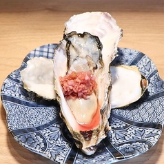 生牡蠣エシャロットビネガー