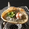 蟹味噌甲羅焼き/鮮魚の西京焼き　各