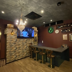 サブカウンター。貸切にはバーカウンターにも！！