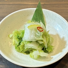 【一品】白菜漬け/海老揚げ餃子　各種