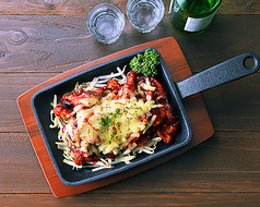 チーズブルタック焼き