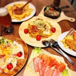 歓迎会やパーティーに使える!飲み放題付き4000円コース!プラス1000円で3時間宴会できます!