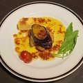 料理メニュー写真 フォアグラと茄子のミルフィーユ