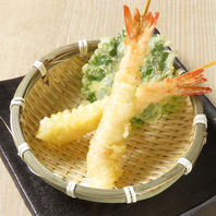 おつまみ感覚で気軽に食べれる串天ぷら