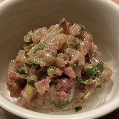 鯵のなめろう