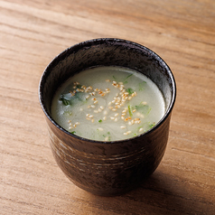 鶏白湯スープ