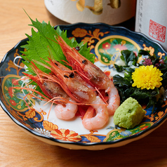 甘海老刺身