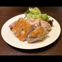 大山ガイナ鶏のチキンステーキ