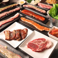 天然石プレートで焼くサムギョプサル♪