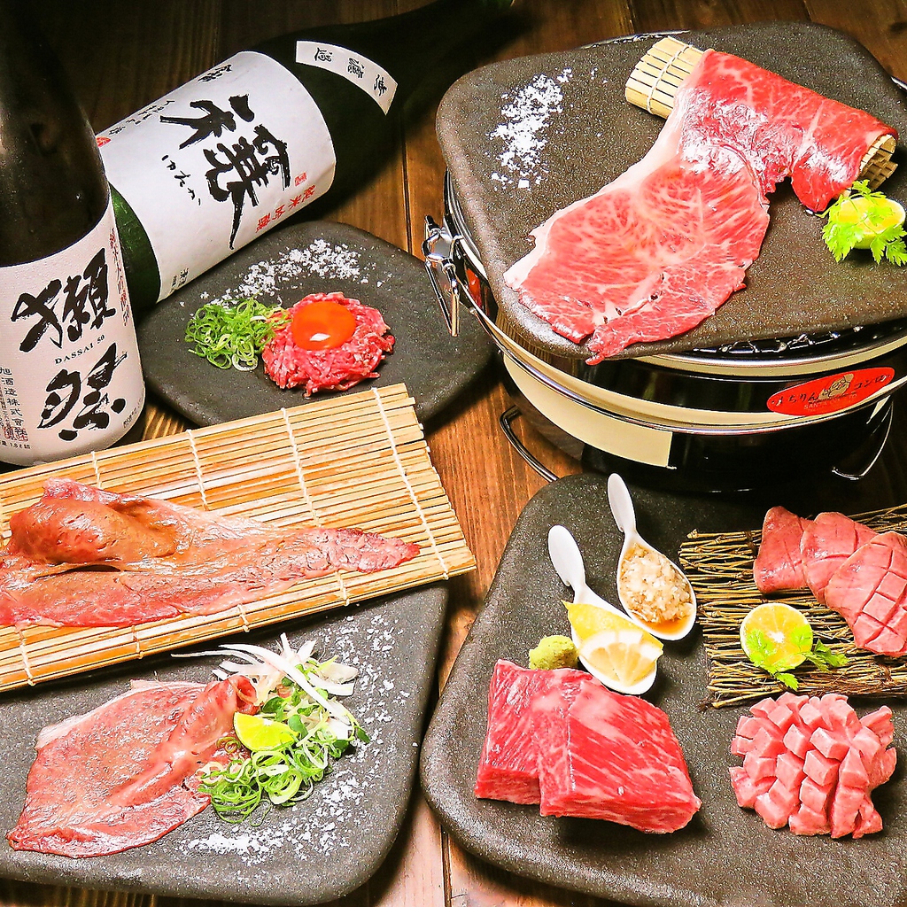 食欲をそそる肉料理の数々。伊賀牛を使った様々な料理を取り揃えております！！贅沢肉尽くし三昧♪