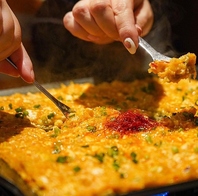 鉄板もんじゃ焼き