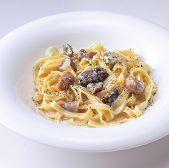 ポルチーニたっぷり濃厚クリーム　タリアテッレ