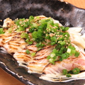 料理メニュー写真 サーモン炙りポン酢マヨ